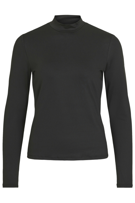Vila vileoa l/s high neck top - noos